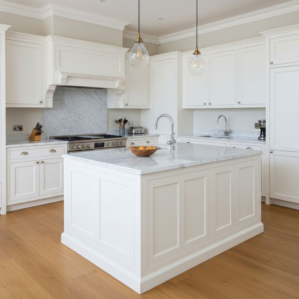 Beautiful fitted kitchen installation by Pawel Szukalski Joinery