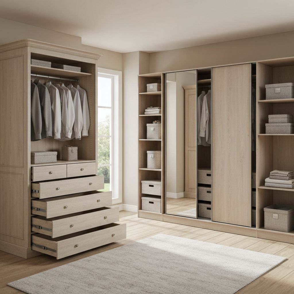 Bedroom storage solutions